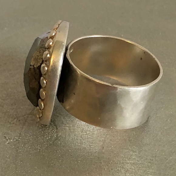 Silpada Pyrite Fantasy Ring - Picture 3 of 5